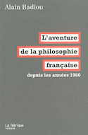 Aventure de la philosophie française